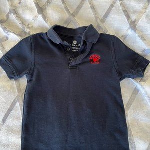 Youth YXS blue Primrose polo shirt - gently used size 5-6